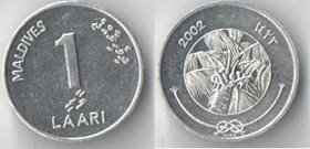 Мальдивы 1 лаари (1984, 2002, 2012) (тип III, алюминий)