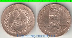 Колумбия 2 песо (1977-1979)