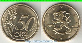 Финляндия 50 евроцентов 2013 год (тип IV)