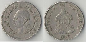 Гондурас 50 сентаво 1978 год