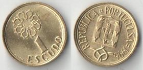 Португалия 1 эскудо (1986-2000)