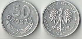Польша 50 грош 1987 год
