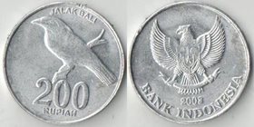 Индонезия 200 рупий 2003 год