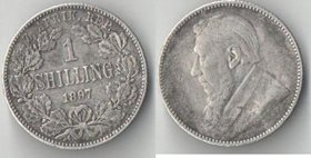 ЮАР 1 шиллинг 1897 год (серебро)