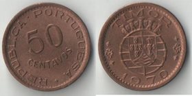 Тимор Португальский 50 сентаво 1970 год (год-тип)