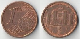 Италия 1 евроцент (2002-2012)