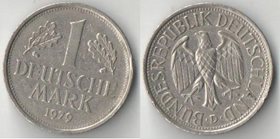 Германия (ФРГ) 1 марка 1979 год D