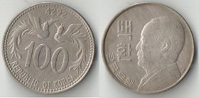 Корея Южная (Корейская империя) 100 хван 1959 (4292) (нечастый тип и номинал)