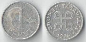 Финляндия 1 пенни (1969-1979) (алюминий)