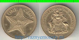 Багамы (Багамские острова) 1 цент (1974-1984) (нечастый тип и номинал)