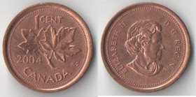 Канада 1 цент (2004-2007) (Елизавета II) (тип IV)