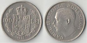 Румыния 100 лей 1936 год (Кароль II)