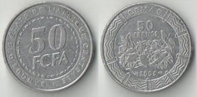 Центральные африканские штаты 50 франков 2006 год