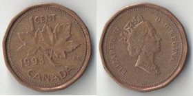 Канада 1 цент (1991-1995) (Елизавета II) (тип III)