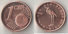Словения 1 евроцент 2009 год