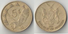Намибия 5 долларов 1993 год