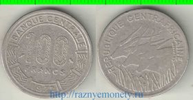 Центрально-Африканская Республика 100 франков (1971-1972) (тип I)